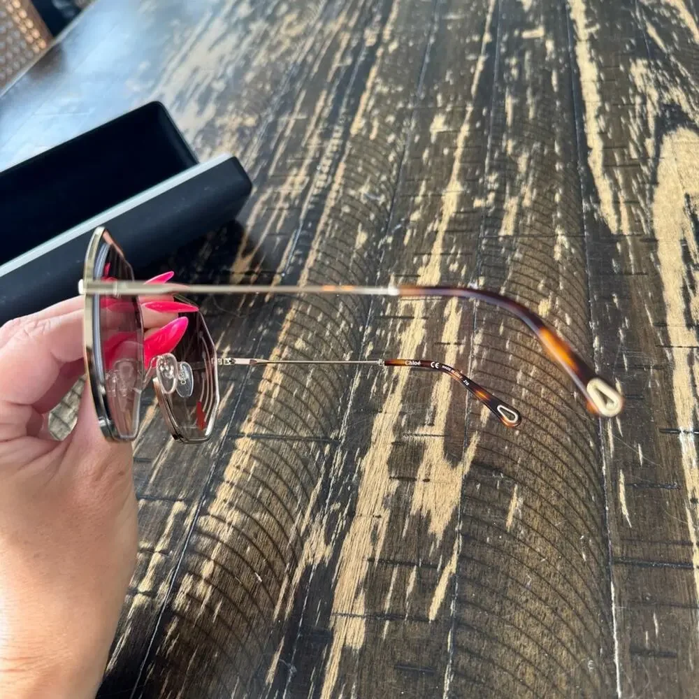 CHLOÉ - Abstract Frame Sunglasses